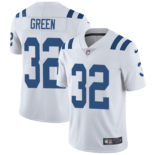 Indianapolis Colts #32 Limited T.J. Green White Nike NFL Road Youth Vapor Untouchable jerseys->youth nfl jersey->Youth Jersey